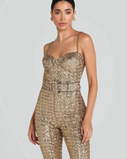 EVANGELINA™ | JUMPSUIT DE LENTEJUELAS