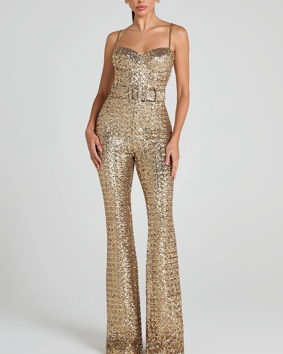 EVANGELINA™ | JUMPSUIT DE LENTEJUELAS