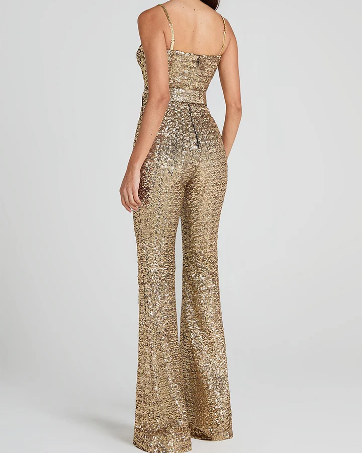 EVANGELINA™ | JUMPSUIT DE LENTEJUELAS