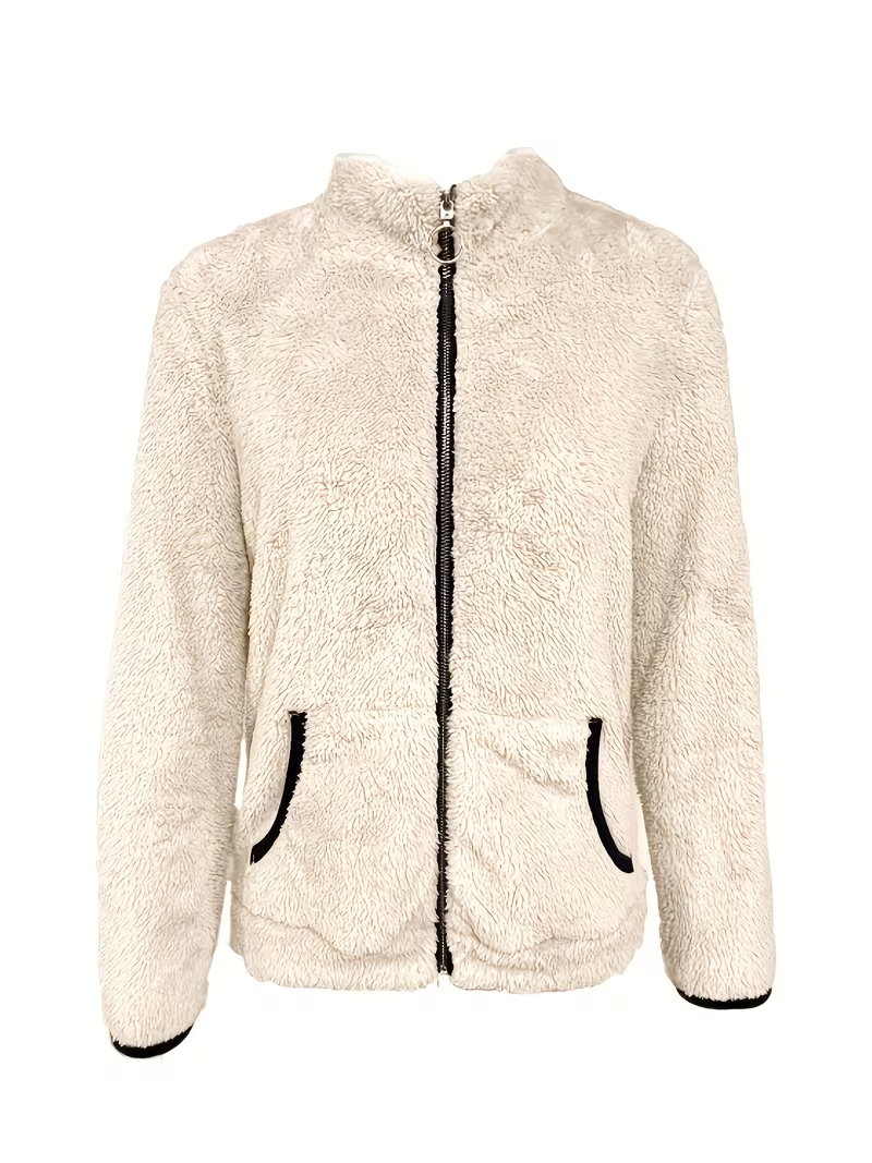 JULIA™ | CHAQUETA CASUAL DE FELPA