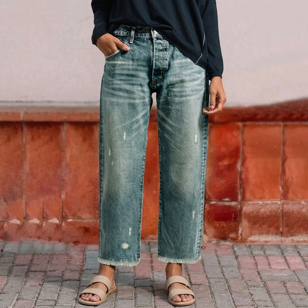 CELIA™ | VAQUEROS RECTOS RETRO