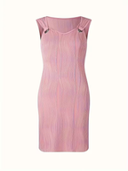 SARITA™ | VESTIDO MINI SIN MANGAS CON CUELLO EN V