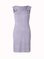 SARITA™ | VESTIDO MINI SIN MANGAS CON CUELLO EN V