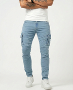 ALEJO™ | PANTALÓN CARGO ELÁSTICO