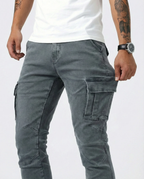 ALEJO™ | PANTALÓN CARGO ELÁSTICO