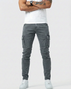 ALEJO™ | PANTALÓN CARGO ELÁSTICO