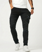 ALEJO™ | PANTALÓN CARGO ELÁSTICO