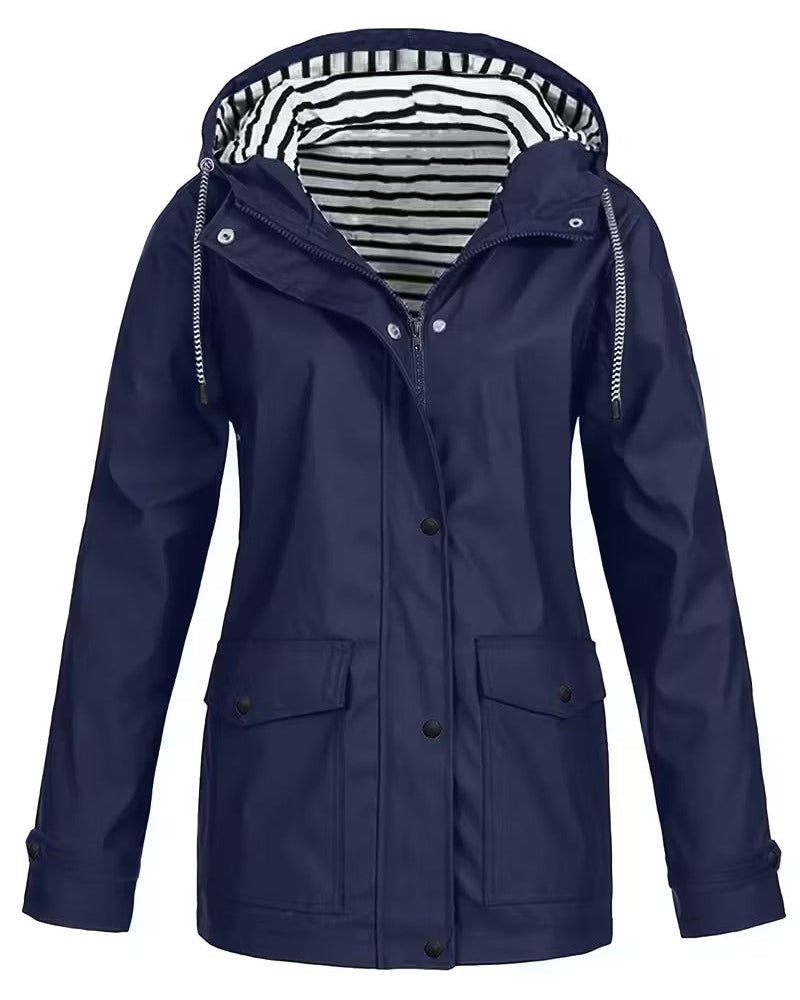 TOÑI™ | CHAQUETA CORTAVIENTOS CON CAPUCHA