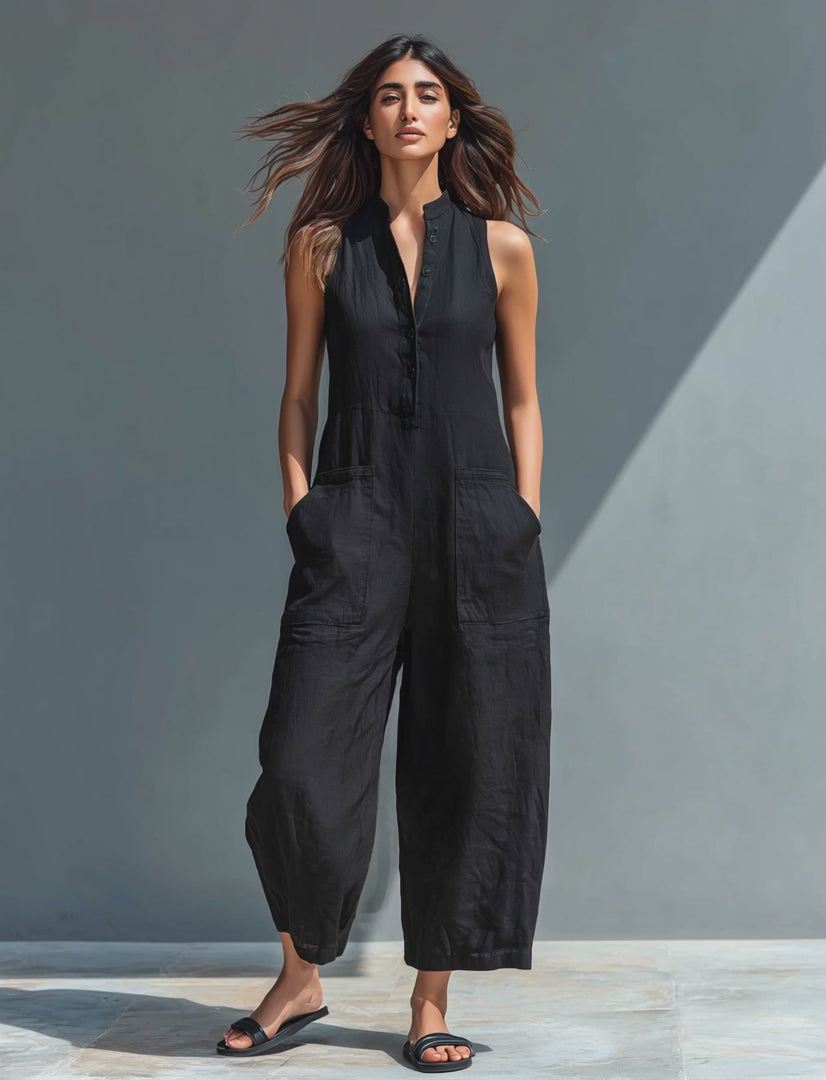 SOFÍA™ | JUMPSUIT HOLGADO DE LINO