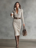 CANDELA™ | VESTIDO DE PUNTO IMPERIAL