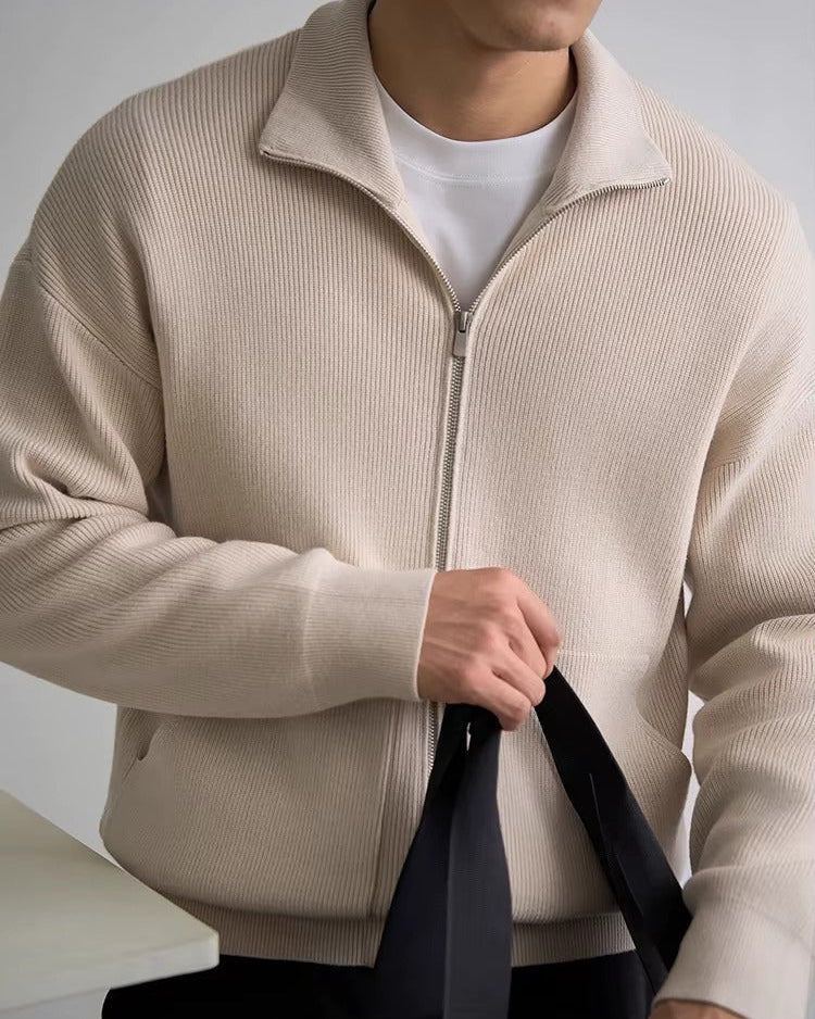 ADRIÀ™ | CÁRDIGAN DE CREMALLERA