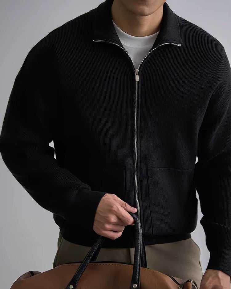 ADRIÀ™ | CÁRDIGAN DE CREMALLERA