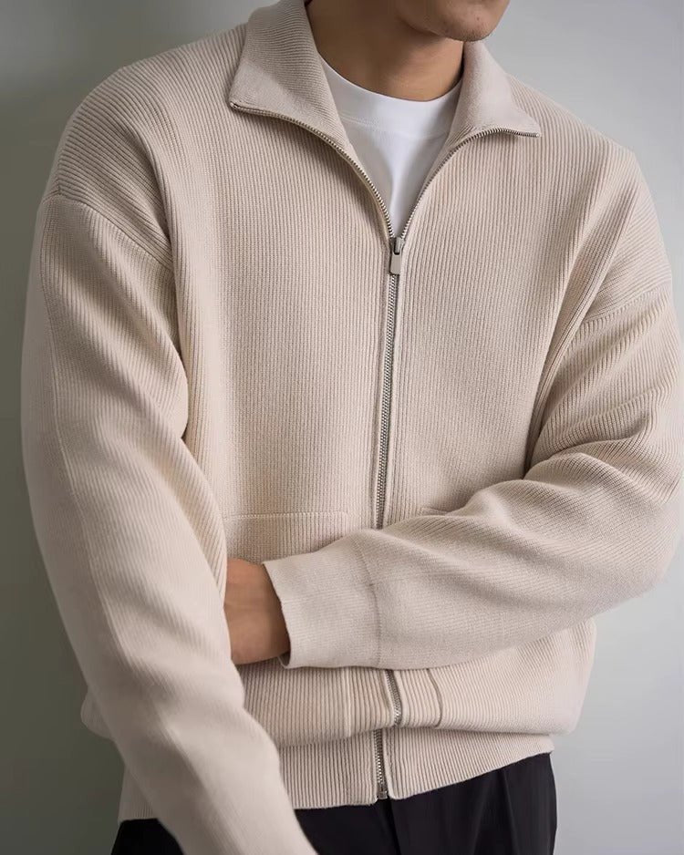 ADRIÀ™ | CÁRDIGAN DE CREMALLERA