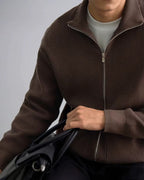 ADRIÀ™ | CÁRDIGAN DE CREMALLERA