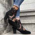 SUSI™ | TACONES ELEGANTES CON ENCAJE