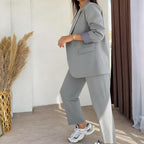 NEREA™ | CONJUNTO CLÁSICO: BLAZER Y PANTALÓN